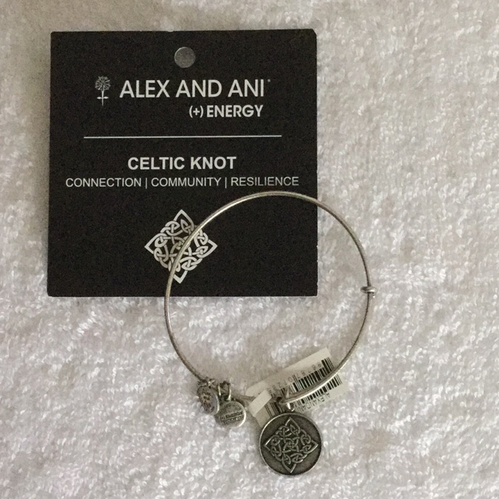 Alex and Ani Celtic Knot bracelet. New With Tags.